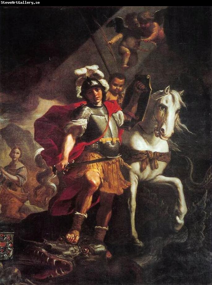 PRETI, Mattia St. George Victorious over the Dragon af